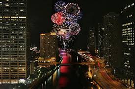 New Year S Fireworks Chicago Illinois New Years Eve Chicago Windy City Chicago New Year Fireworks