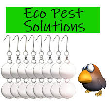 Bird netting allows rain and sun through while keeping birds away and can simply be tossed atop your fruit trees. Amazon Com Premium Bird Repellent Discs Reflective Hanging Device To Keep Birds Away Like Woodpeckers Pigeons Ducks Herons Grackles Geese Other Pest Birds Protect Property Crops From Damage Mess