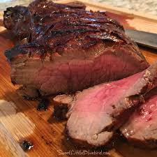· put your meat into a broiling pan as the rack in the broiling pan helps to prevent the fat dripping . The Best London Broil Marinade Recipe Sweet Little Bluebird