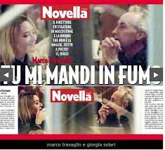 11321290154, marco travaglio e giorgia solari: La Guerra Annunciata Di Dagospia A Marco Travaglio A Colpi Di Foto