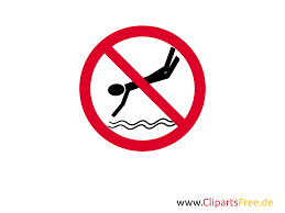 Verbotszeichen nach neuer en iso 7010 und asr a 1.3 (2013). Verbotsschild Ins Wasser Springen Verboten Zum Ausdrucken Ausdrucken Verbotsschilder Schilder