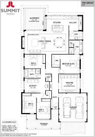 Grove Lot 3 Gooljak Rise Floorplan Floor Plans Summit Homes Dream House Plans