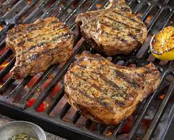 Grilled Pork Chop Pops Try This Award Winning Recipe Adapted From The Iowa State Fair Cookbook Ingredients Cooking Recipes Pork Chop Recipes Grilling Recipes