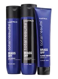 Matrix Total Results Brass Off Collection Toning Shampoo Brassy Hair Smoothing Shampoos