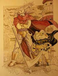 chrono trigger 魔王とカエル01 m １sun のイラスト pixiv http www pixiv net member illust php mode medium illust id 33846586 イラスト クロノトリガー カエル