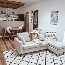 リビングダイニング リビング カウチソファー ソファー ソファ などのインテリア実例 2019 04 25 19 27 18 roomclip ルームクリップ インテリア ソファ ソファ ikea