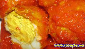 5 buah ampela ayam, rebus, iris kasar. Resep Telur Balado Saus Tiram Resepku Me