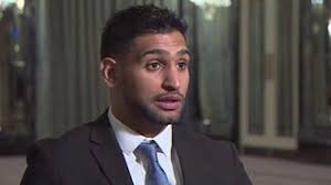 Amir Khan: Boxer throws water at Phil Lo Greco in heated exchange about  personal life