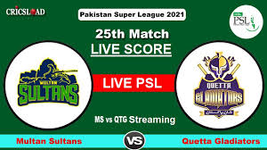 Psl official will update every the pakistan super league live scorecard within seconds. Multan Sultans Vs Quetta Gladiators Live Score Pakistan Super League Psl 2021 Today 25th Match Live Cricket