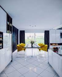 | yellow dining room chairs. Say Yes To Yellow 4 Apartments That Flaunt Yellow Accents Yellow Dining Chairs Contemporary Dining Room Chair Yellow Accent Chairs