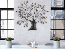 Formano Wand Deko Baum Blatter Amber Aus Metall Breite 80cm Hohe 72cm Wanddeko Wohnzimmer Home Decor Decals Decor Home Decor