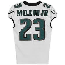 Philadelphia eagles pink womens jersey messi. Fanatics Authentic Rodney Mcleod Philadelphia Eagles Game Used 23 White Jersey From The 2019 20 Nfl Season Size 384