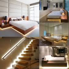 Under Bed Motion Sensor Dimmable Lighting Warm White Led Strip With Automatic Shut Off Timer Cabinets Under Stairs Bedroom Automatic Led Led Automatbedroom Led Aliexpress