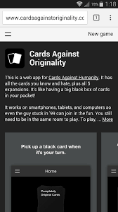 Cards against humanity has two types of cards: How To Play Cards Against Humanity With Anyone On Any Computer Phone Or Tablet Digiwonk Gadget Hacks