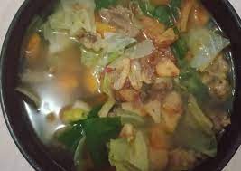 Cara membuat sup bakso daging sapi bening campur sayur bisa . Bumbu Resep Sop Daging Sapi Sambal Kecap Nikmat