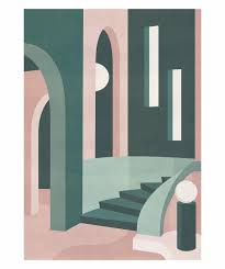 Imagined Entranceway In Milan Research For Upcoming Project With Reisingerandres Digital Art Illustration Painting Art Projects Art Painting