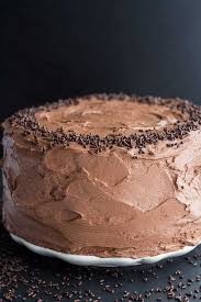 Via thekitchn.com coconut cake with vanilla. Simple Chocolate Birthday Cake With Whipped Chocolate Buttercream