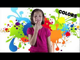Colors Song Learn Your Asl Colors Youtube