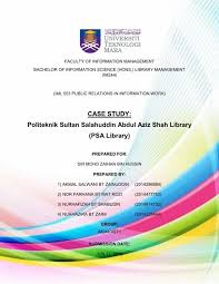 University student found dead, believed to have fallen via www.nst.com.my. Case Study Politeknik Sultan Salahuddin Abdul Aziz Shah Library