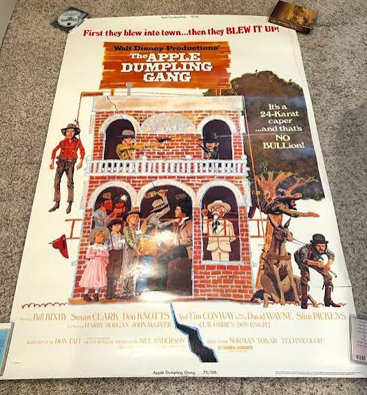The Apple Dumpling Gang (1975) – Original 40″x60″ Movie Poster - Hollywood  Movie Posters