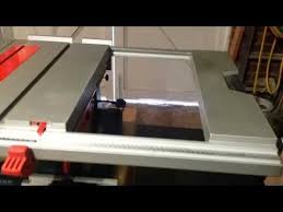 Bosch Gts10 Xc Table Saw Router Insert Crosscut Sled Bosch Table Saw Table Saw Bosch