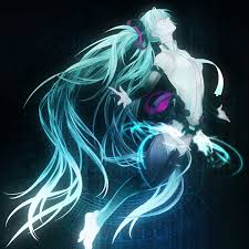 Hatsune Miku Vocaloid Digital Singer Hacune Miku Multfilmy Anime Art