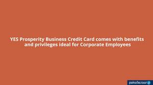 Yes prosperity cashback credit card. Business Card Yes Bank Card Template 2