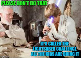 Luke Lightsaber Fail Memes Gifs Imgflip