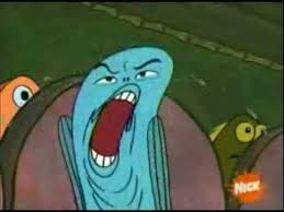 That Fish From Spongebob Epidsode Something Smells The Face Is Truly Inspiring Funny Cartoon Quotes Funny Cartoons Memes Funny Faces