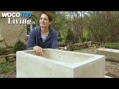 Beton Giessen Blumenkubel Aus Betongetrankten Tuchern Allgemeine Variante Youtube Garten Beton Garten Deko Pflanzkubel Beton