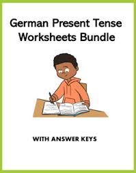 Deutsch als fremdsprache (daf) grade/level: German Worksheets On Present Tense Verbs Prasens 5 Worksheets 35 Off