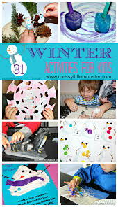 Next time your kids have nothing to do, encourage them to play with some fun toys from 100 toys store or try some of these indoor activities to entertain them. Winter Activity Calendar January Messy Little Monster