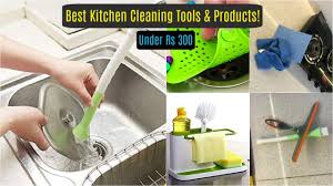 best kitchen cleaning tools & products