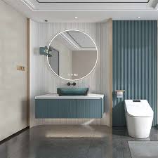 Floating Wood Bathroom Sink