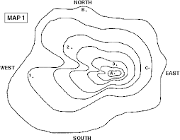 Topographic Map Simple Enough For Younger Grades To Build A 3 D Model Elementary Art Classroom Social Studies Maps Map Projects