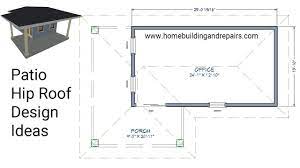 I love the horizontal/roof line trim work on this! 7 Design Ideas For Porches With Hip Roofs Building And Remodeling Youtube