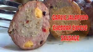 Stir in the sausage and vegetables; Garlic Jalapeno Cheddar Cheese Sausage Youtube