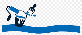 Find images in png and svg with transparent background. A Graphic Of A Pot Of Paint Paint Roller And Paint Painter Free Transparent Png Clipart Images Download