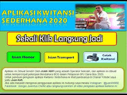 Maybe you would like to learn more about one of these? Aplikasi Kwitansi Otomatis Pelaporan Bos Arkas 2020 Juan Kefi Youtube