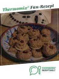 Variation Von Haselnussmakronen Haselnuss Platzchen Rezept Makronen Thermomix Rezepte Thermomix