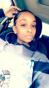 Side Part Sleek Bun On Natural Hair Natural Hair Styles Ponytail Styles Natural Hair Bun Styles