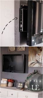 How To Mount A Tv And Hide The Cords Wall Mounted Tv Fireplace Decor Tv Wall