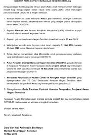 Menghadiri konvensyen biasa dap negeri sembilan penggal ke 19 di seremban dengan kehadiran yb lim guan eng sebagai perasmi. Makluman Khas Bantuan Segera Dalam Tempoh Perintah Kawalan Pergerakan Portal Rasmi Majlis Bandaraya Seremban Mbs
