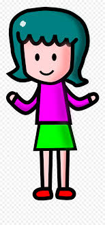Vector clip art illustration with simple gradients. Cartoon Girl Clipart Girl Png Clipartix Simple Girl Cartoon Characters Emoji Anime Girl Emoji Free Transparent Emoji Emojipng Com