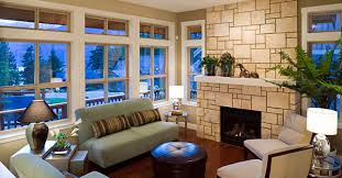 The use of uneven stones makes the entire design feel rustic and outdoorsy. Stone Fireplace Ideas Leaffilter Ca