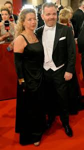 Jourdain during a dress rehearsal of richard strauss' opera 'ariadne auf naxos' in salzburg, on july 25, 2012. Schauspieler Cornelius Obonya Und Seine Frau Caroline Pienkos