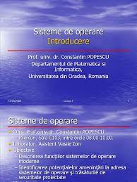 Sistemul de operare linux a apărut pentru prima dată la începutul anilor '90 din secolul trecut, dar fără să fie observat. Sisteme De Operare