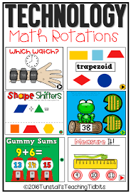 Math Games For Technology Tunstall S Teaching Tidbits Kindergarten Math Games Math Apps Math Rotations