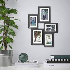 Misure e peso della confezione. Knoppang Cornice Per 5 Fotografie Nero Ikea It