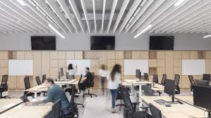 Office Tour Mercadona Offices Valencia White Board Industrial Buildings Office Design